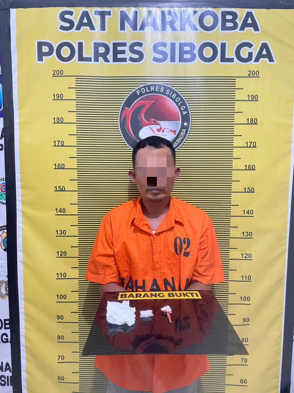 Tim Opsnal Sat Resnarkoba Polres Sibolga, Tangkap Bandar Narkoba