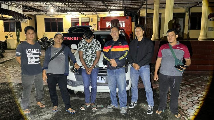  Polres Pematangsiantar Berhasil Amankan Terduga Pelaku Penggelapan Mobil Terios