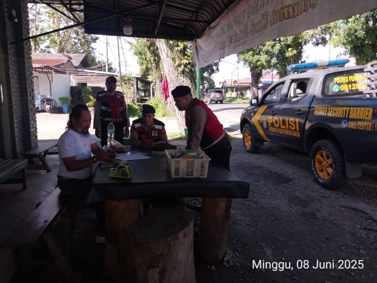 Antisipasi Guantibmas kepada Masyarakat Jalan Parapat Sat Samapta Polres Pematangsiantar Patroli R4