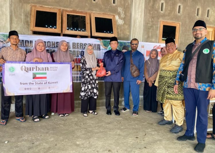 Jamiyah Singapore Dan DMDI Indonesia Salurkan 600 Hewan Kurban untuk Umat di Indonesia