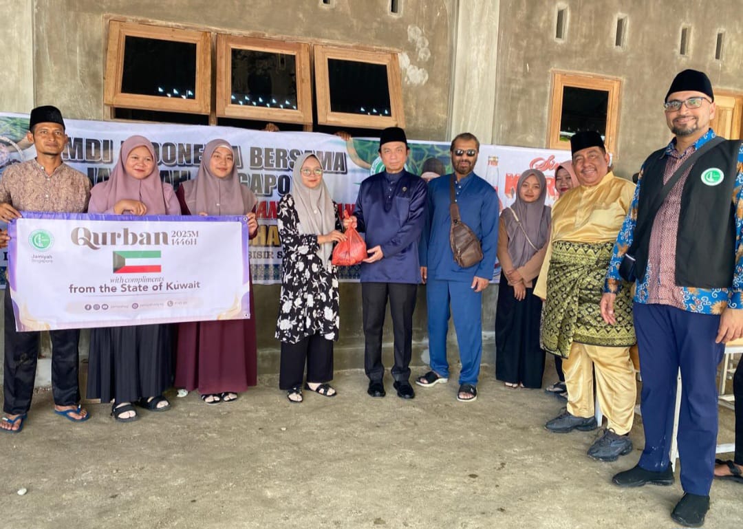 Jamiyah Singapore Dan DMDI Indonesia Salurkan 600 Hewan Kurban untuk Umat di Indonesia Jamiyah Singapore Dan DMDI Indonesia Salurkan 600 Hewan Kurban untuk Umat di Indonesia