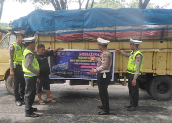 Sat Lantas Polres Sibolga Laksanakan Sosialisasi Overload Dan Overdensi