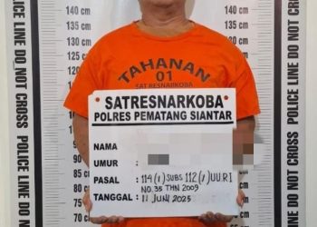 Polres Pematangsiantar Ringkus Pemilik 1,32 Gram Sabu Di Rumahnya 