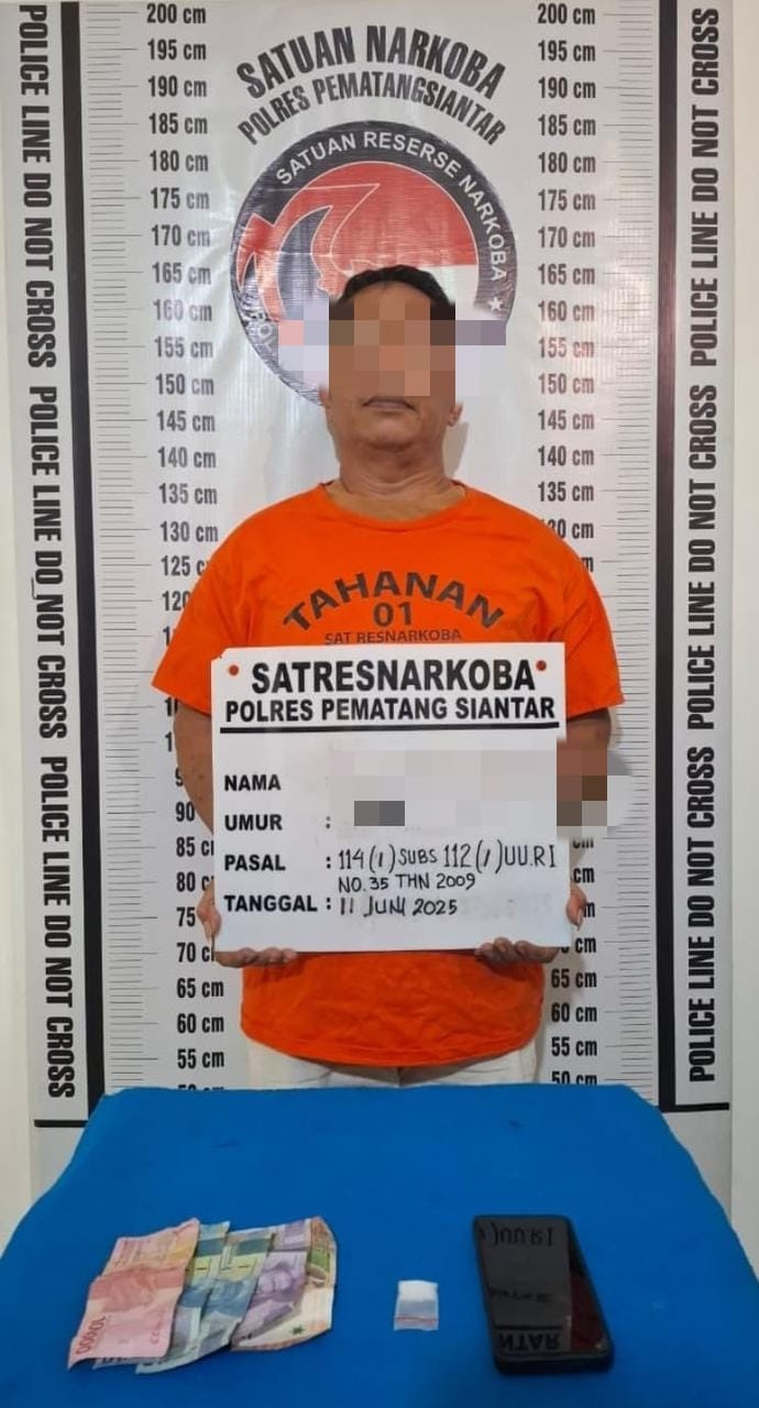 Polres Pematangsiantar Ringkus Pemilik 1,32 Gram Sabu Di Rumahnya Polres Pematangsiantar Ringkus Pemilik 1,32 Gram Sabu Di Rumahnya