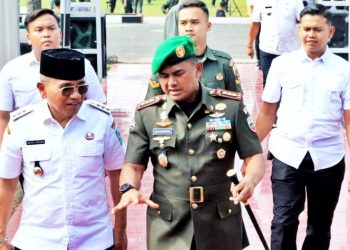 Hadiri Sertijab Danyonif 122/TS, Bupati Simalungun Berharap Cepat Beradaptasi dan Bekerjasama Dengan Stakeholder