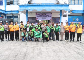 Kapolres Simalungun Gelar Pemeriksaan Kesehatan Gratis Untuk Driver Ojol Dan Lansia Sambut Hut Bhayangkara Ke-79