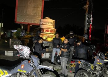 KYRD Hingga Subuh, Polres Pematangsiantar Amankan Satu Sepedamotor Ugal-Ugalan
