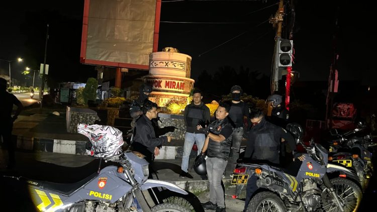 KYRD Hingga Subuh, Polres Pematangsiantar Amankan Satu Sepedamotor Ugal-Ugalan