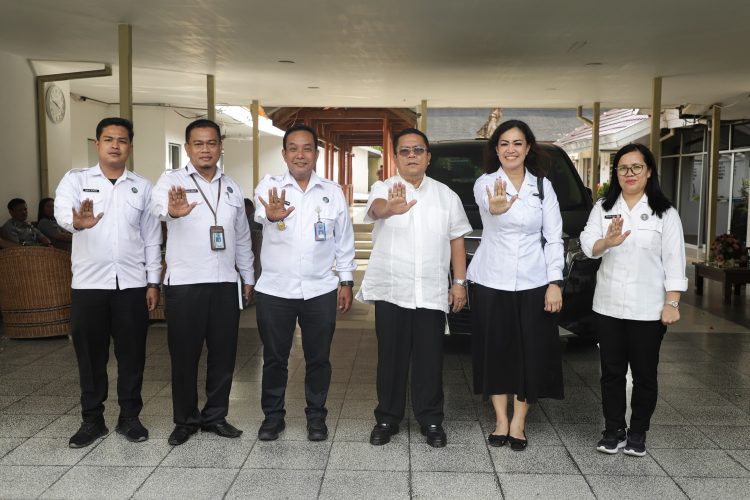Wali Kota Pematangsiantar Wesly Silalahi Menerima Audiensi Kepala BNN Mushab Aulia Arief Hasibuan 