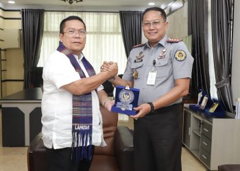 Wali Kota Pematangsiantar Wesly Silalahi Menerima Audiensi Kalapas Kelas IIA Pematangsiantar Davy Bartian