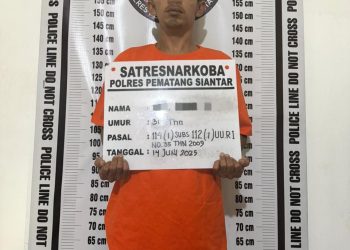 Bawa 1,29 Gram Sabu di Gang Air, Pria 31 Tahun Berhasil Diamankan Polres Pematangsiantar