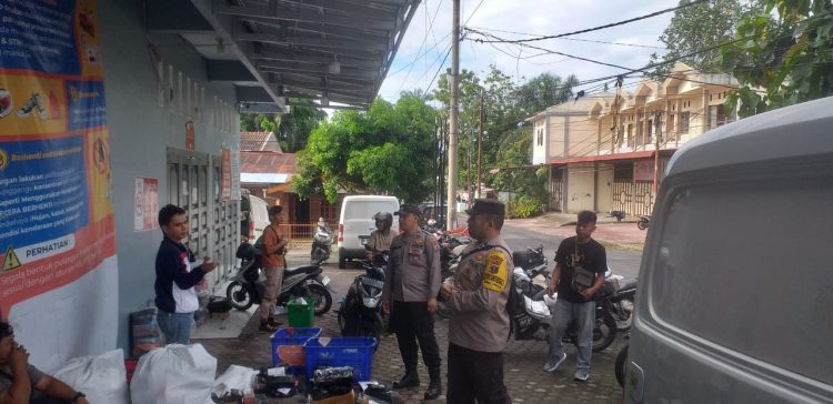 Polsek Siantar Selatan Laksanakan Patroli Rutin Cegah 3C dan Premanisme