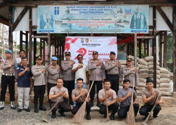 Sambut Hari Bhayangkara ke-79, Polres Tapteng Salurkan Bantuan Ke Rumah Ibadah