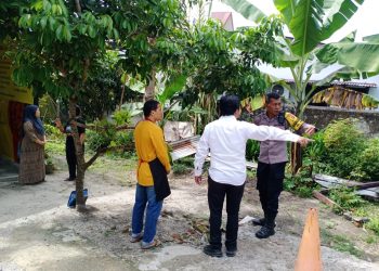 Polsek Siantar Selatan Bersama Lurah Karo Respon Keluhan Warga