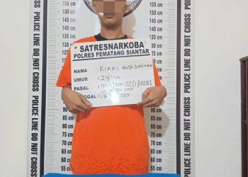 Miliki Sabu 1.63 Gram Polres Pematangsianțar Amankan RH Di Jalan Toba