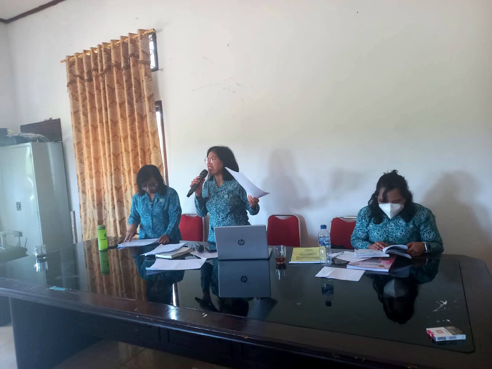 Sekretaris Kelompok Kerja IV, TP PKK Kabupaten Pakpak Bharat Sosialisasikan Pemetaan Data WUS