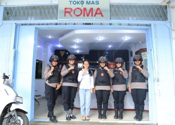 Laksanakan Patroli Srikandi Putri Runduk Polres Sibolga, Cegah Gangguan Kamtibmas