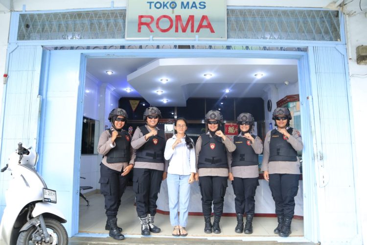 Laksanakan Patroli Srikandi Putri Runduk Polres Sibolga, Cegah Gangguan Kamtibmas