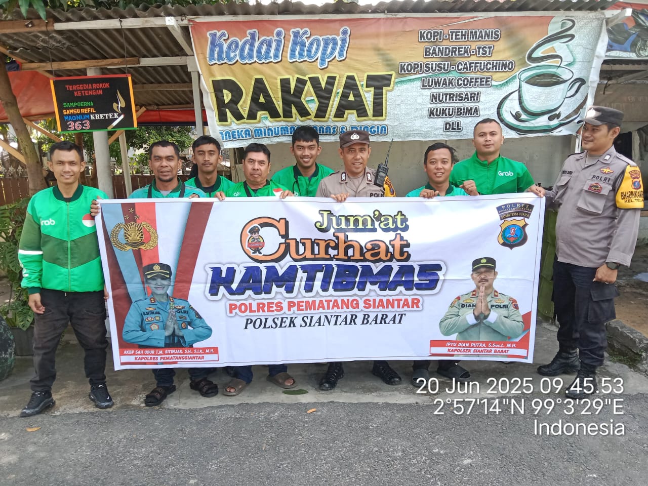Jumat Curhat Kamtibmas, Polsek Siantar Barat Duduk bersama Warganya Jumat Curhat Kamtibmas, Polsek Siantar Barat Duduk bersama Warganya