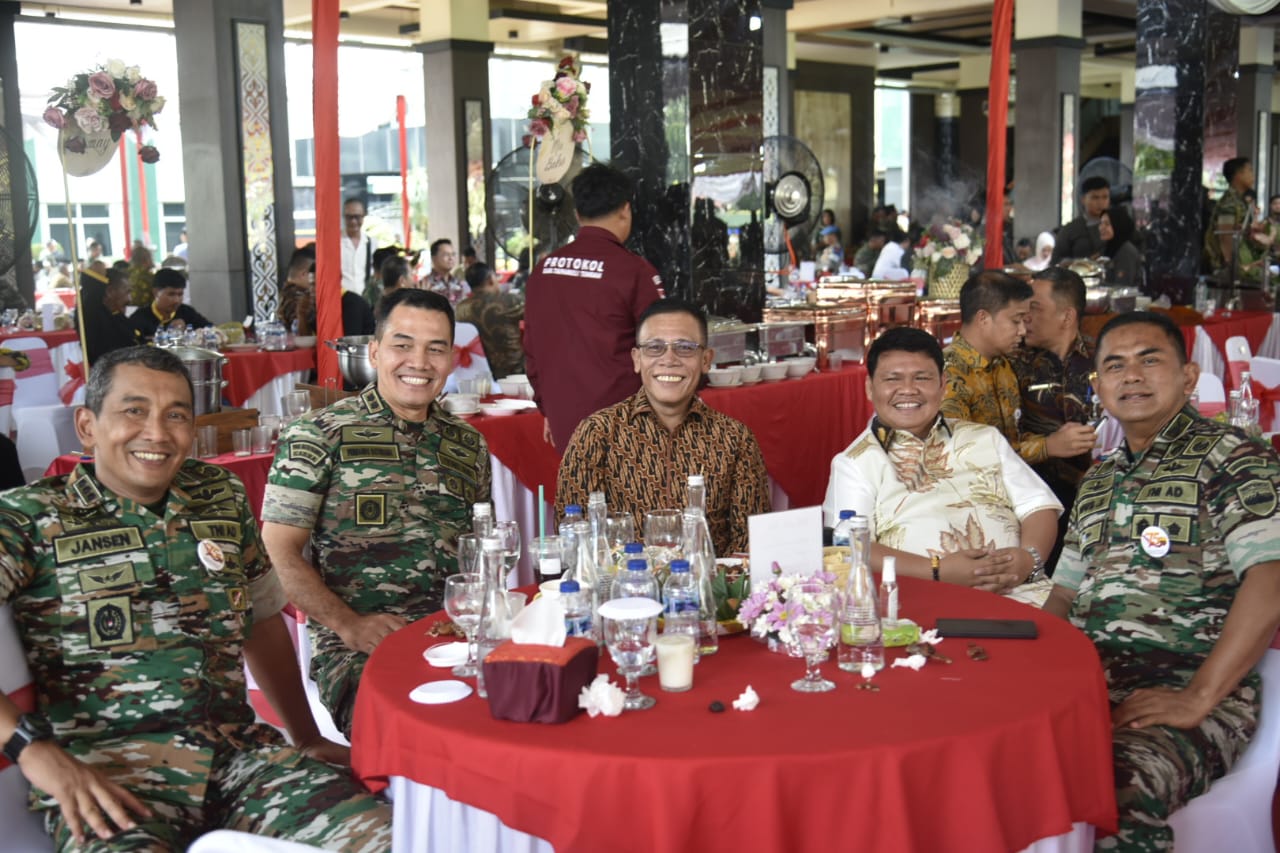 Bupati Tapanuli Tengah hadiri Peringatan HUT Kodam I Bukit Barisan Ke 75 Tahun