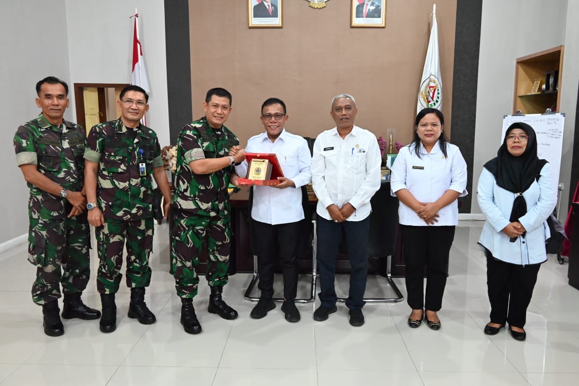 Bupati Tapanuli Tengah Sambut Kunjungan Tim Strategi Pertahanan Kemenhan RI