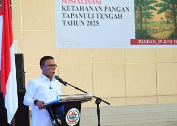 Sosialisasi Ketahanan Pangan Tahun 2025, Bupati Tapteng : Dana Ketahanan Pangan Dapat Mempergunakan Dana Desa