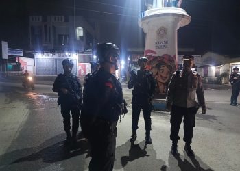 Brimob Sumut Gelar Patroli Skala Besar, Bubarkan Kerumunan Remaja Cegah Tawuran dan Balap Liar di Medan