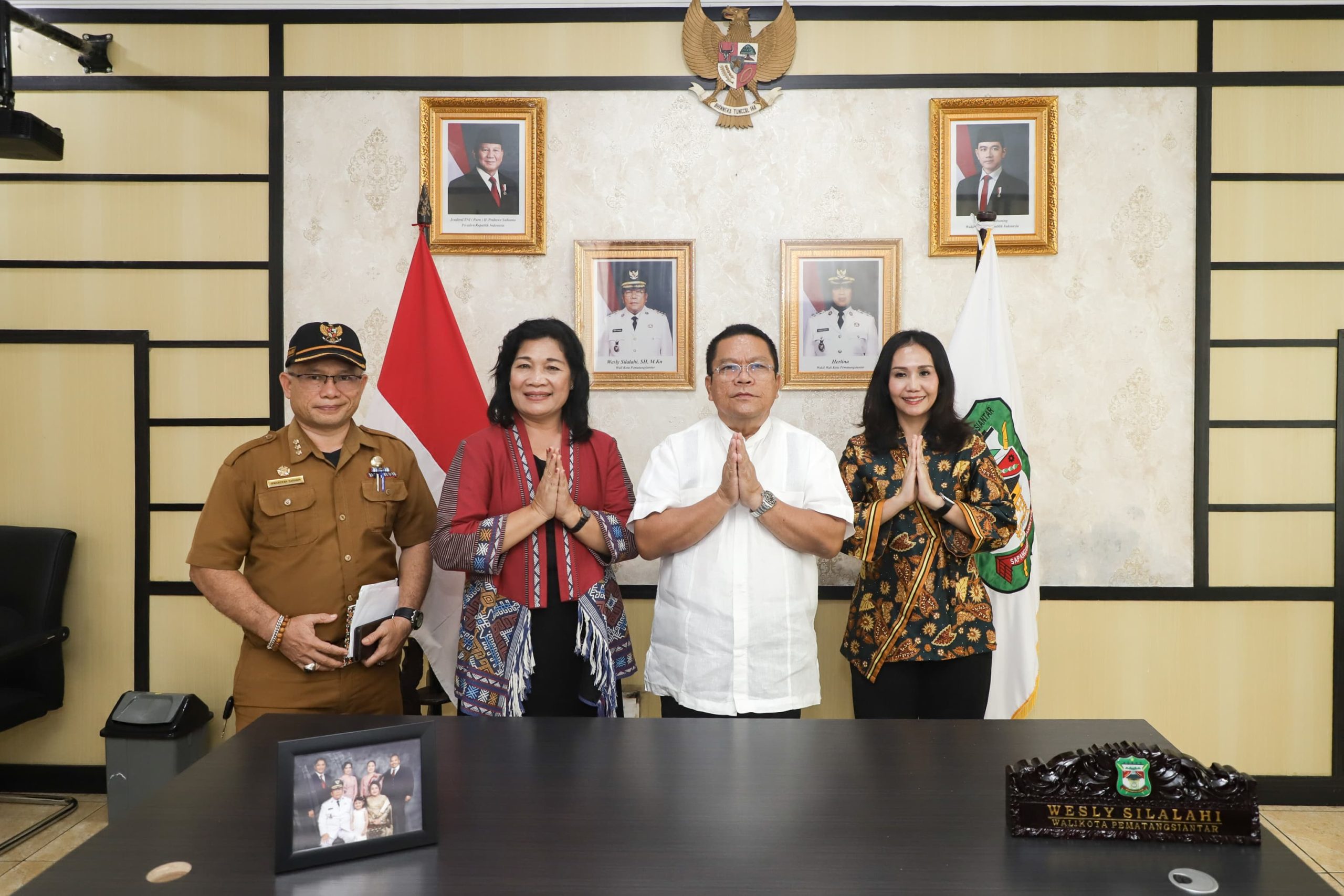 Wali Kota Pematangsiantar Wesly Silalahi Menerima Audiensi Panitia Mupel Moria Gereja Batak Karo Protestan Tahun 2025 Wali Kota Pematangsiantar Wesly Silalahi Menerima Audiensi Panitia Mupel Moria Gereja Batak Karo Protestan Tahun 2025
