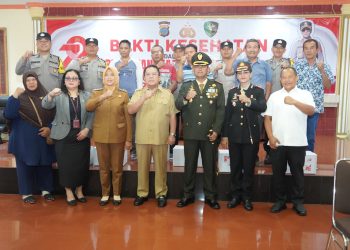 Wujud Sinergitas TNI-Polri, Danrem 022/PT Hadiri Upacara HUT Bhayangkara ke-79 di Polres Pematangsiantar