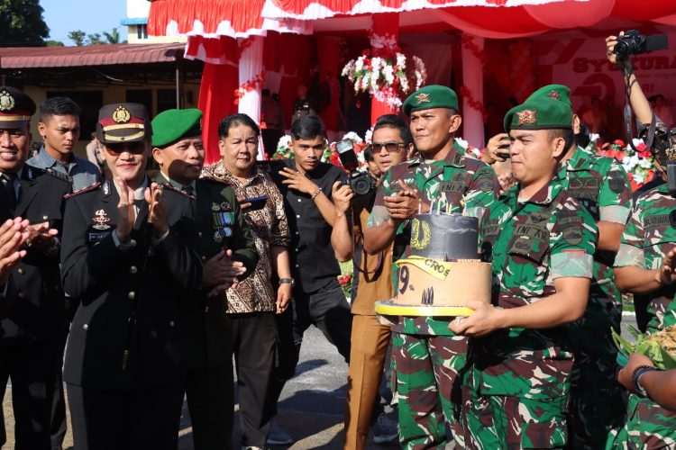 Polres Pematangsiantar Laksanakan Upacara, Bakti Kesehatan dan Syukuran Memperingati Hari Bhayangkara ke-79