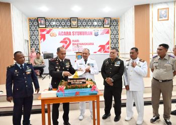 Hadiri HUT Bhayangkara Ke-79, Wakil Bupati Mahmud Efendi : Perkuat Kolaborasi Wujudkan Kedamaian Di Tapanuli Tengah
