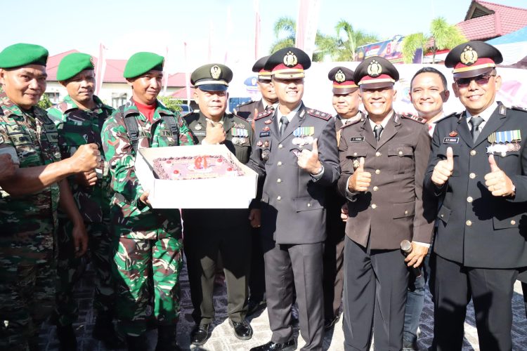 Syukuran Hari Bhayangkara, Kapolres Tapteng : “Semoga Polri Semakin Dicintai Masyarakat"