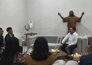 Bupati Pakpak Bharat Terima Audensi Pengurus GKPS di Rumah Jabatan Bupati