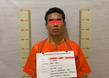 Polres Tapteng Kembali Berhasil Tangkap Pengedar Sabu 