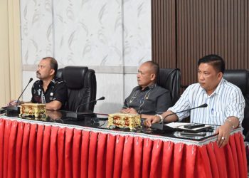 Wakil Bupati Tapteng Pimpin Rapat Hari Jadi Pemkab Ke-80 Tahun
