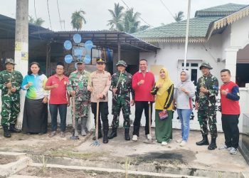 Sinergi TNI-Polri dan Dinkes Sergai: Kesehatan Gratis dan Lingkungan Bersih untuk Tanjung Beringin
