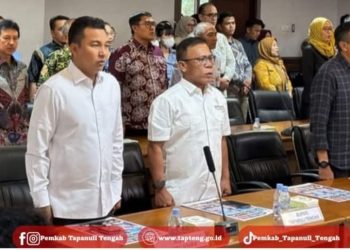 Bupati Tapteng Ikuti Sosialisasi Program National Urban Development Project