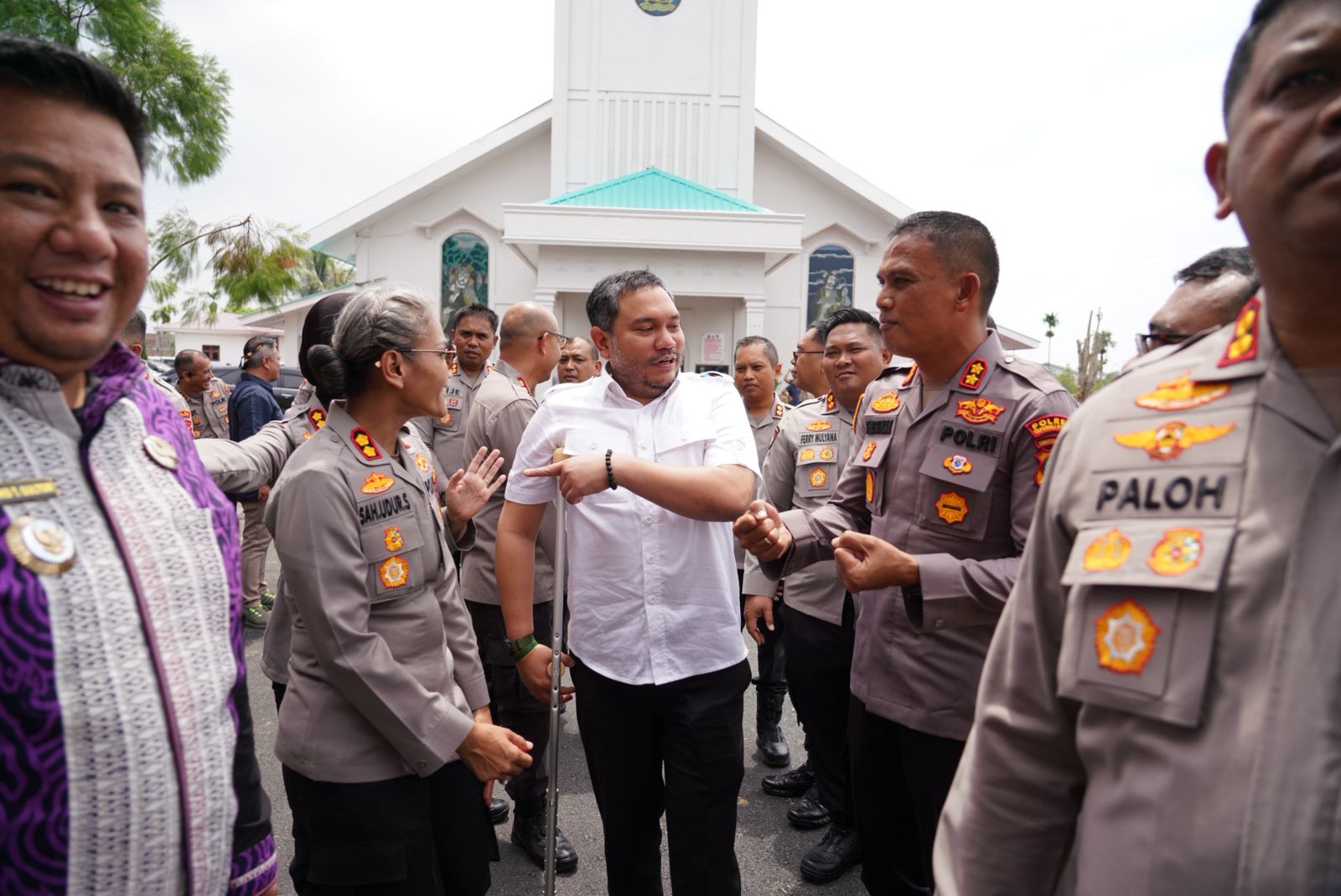 Bupati Pakpak Bharat Hadiri 4 Peresmian Gedung Baru Di Lingkungan Kepolisian Daerah Sumut 