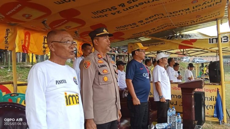 Dibuka Sekda Pakpak Bharat, Turnamen Sepakbola Tinada Cup ke XII Resmi Digelar