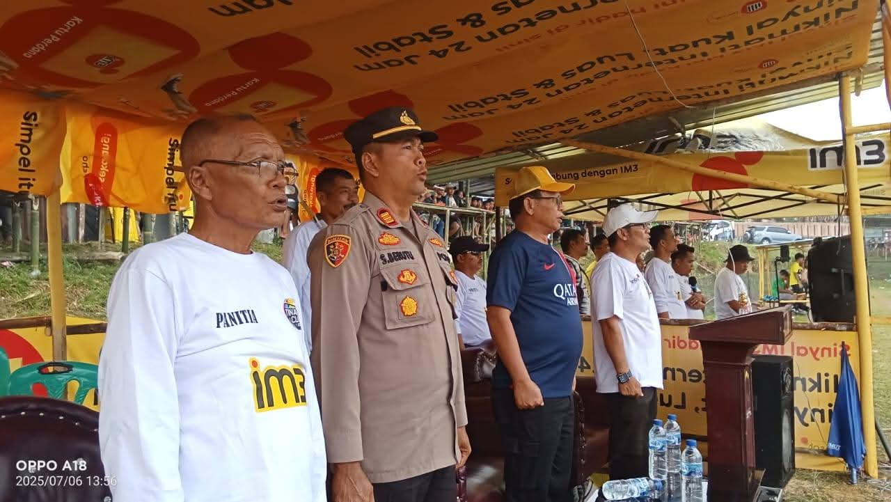 Dibuka Sekda Pakpak Bharat, Turnamen Sepakbola Tinada Cup ke XII Resmi Digelar
