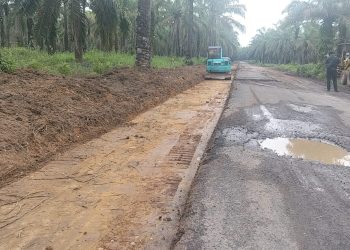 Anggota Komisi IV DPRD Provinsi Lampung Bersama DPC BPAN Kabupaten Way Kanan Akan Kawal Proses Pelaksanaan Proyek  Rekontruksi Jalan Link 080 Kab Way Kanan