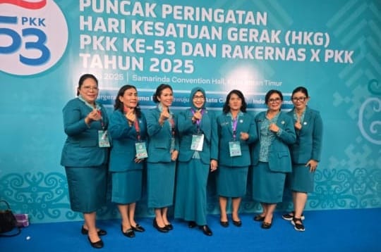Ketua TP PKK Kabupaten Simalungun Bersama Staf Ahli TP PKK Hadiri Peringatan HKG PKK ke 53 Tahun 2025 Ketua TP PKK Kabupaten Simalungun Bersama Staf Ahli TP PKK Hadiri Peringatan HKG PKK ke 53 Tahun 2025