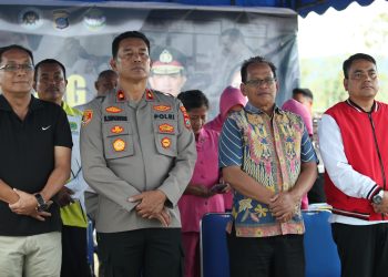 Sekda Pakpak Bharat Dan Wakapolres Saksikan Peletakan Batu Pertama Pembangunan 29 Dapur SPPG