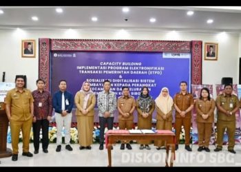 Wali Kota Sibolga Hadiri Capacity Building Implementasi ETPD dan Sosialisasi Digitalisasi Sistem Pembayaran