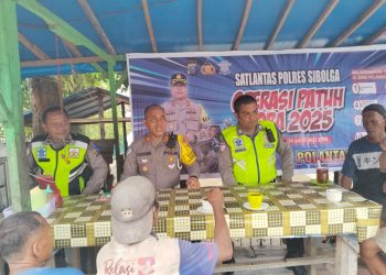 Ops Patuh Toba 2025, Personil Polres Sibolga Langsung Tindak Pelanggar Lalu Lintas