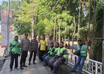 Sat Binmas Polres Pematangsiantar Patroli Rutin Sambang Kamtibmas di Jalan Adam Malik