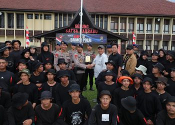 Satuan Brimob Polda Sumut Latih Karakter dan Mental Mahasiswa Universitas Prima Indonesia