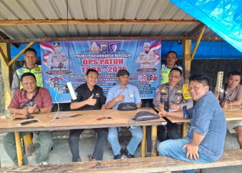 Sat Lantas Polres Pematangsiantar Gencar Sosialisasikan Operasi Patuh Toba 2025