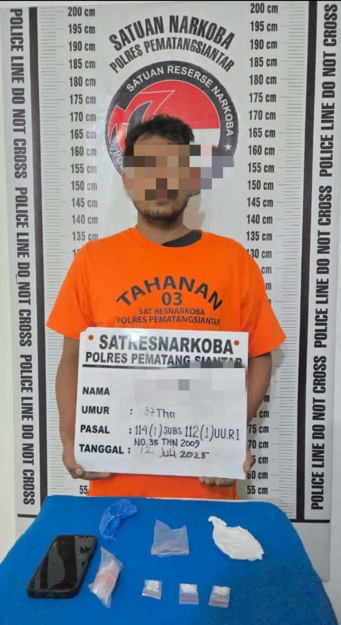 Pria Asal Simalungun Diamankan Sat Resnarkoba Polres Pematangsiantar, Paket Sabu Disita Pria Asal Simalungun Diamankan Sat Resnarkoba Polres Pematangsiantar, Paket Sabu Disita