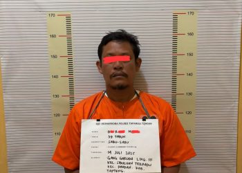 Sat Narkoba Polres Tapteng Bekuk Pengedar Sabu di Sibuluan Kota Pandan, Barbut 4,14 Gram 